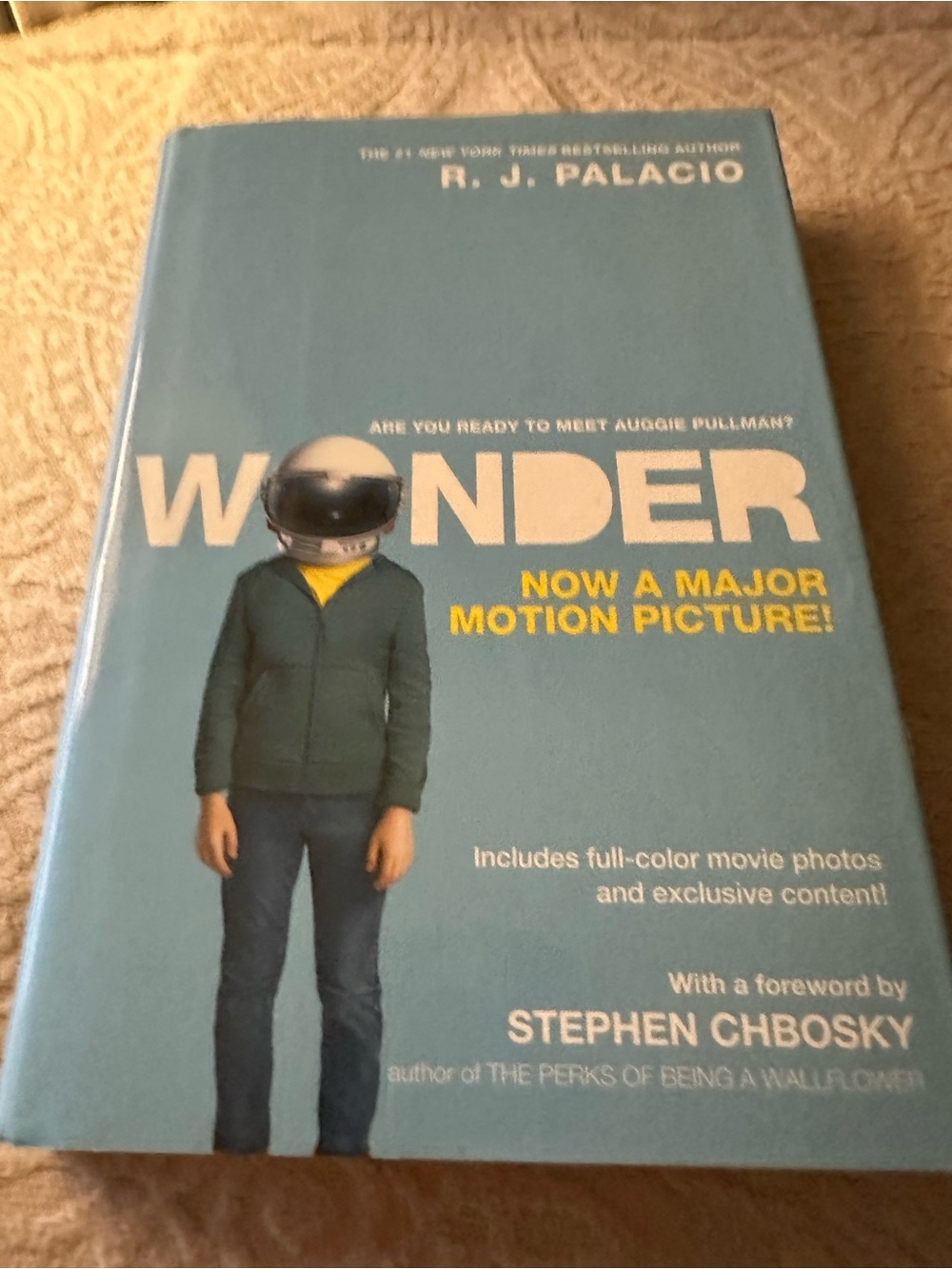 Wonder Hardcover Book with Blue Cover